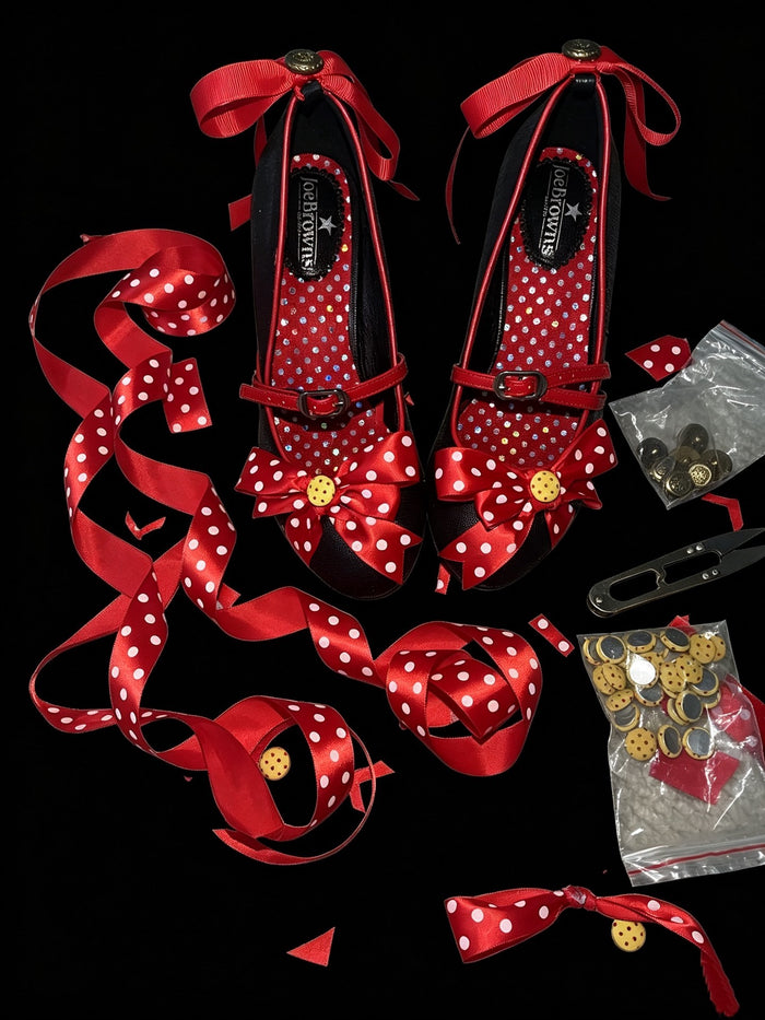 Retro Sweetheart Mary Janes
