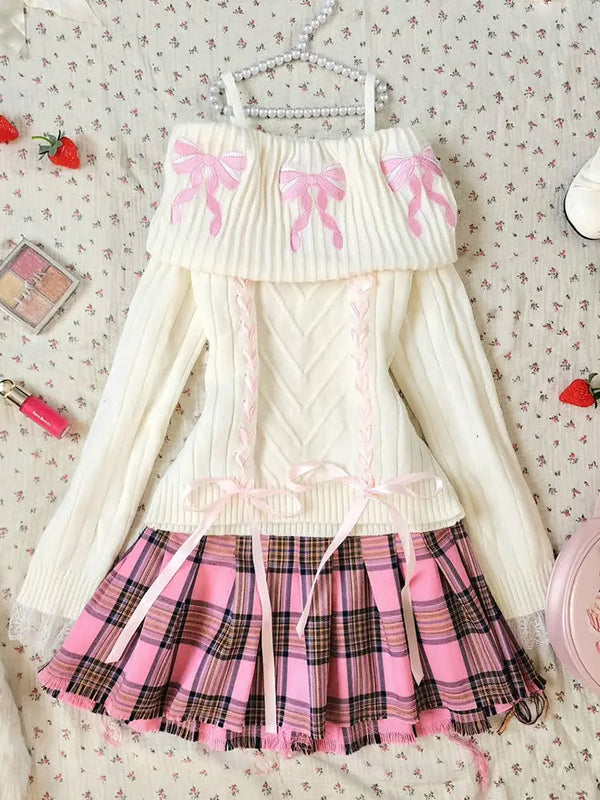 Sweet bow sweater