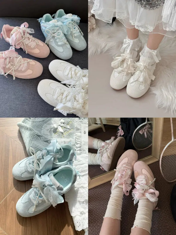 Leather ballet sneakers Soft Jam Studio