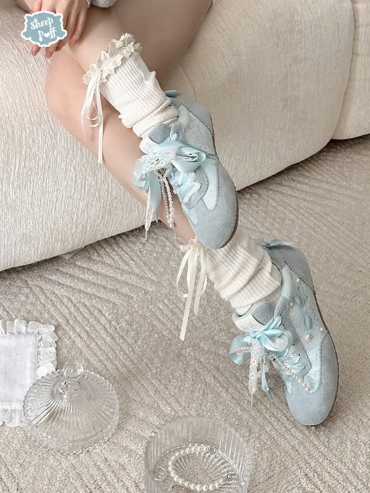Leather ballet sneakers Soft Jam Studio