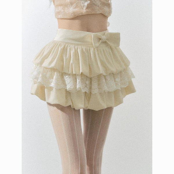French lace cake skirt