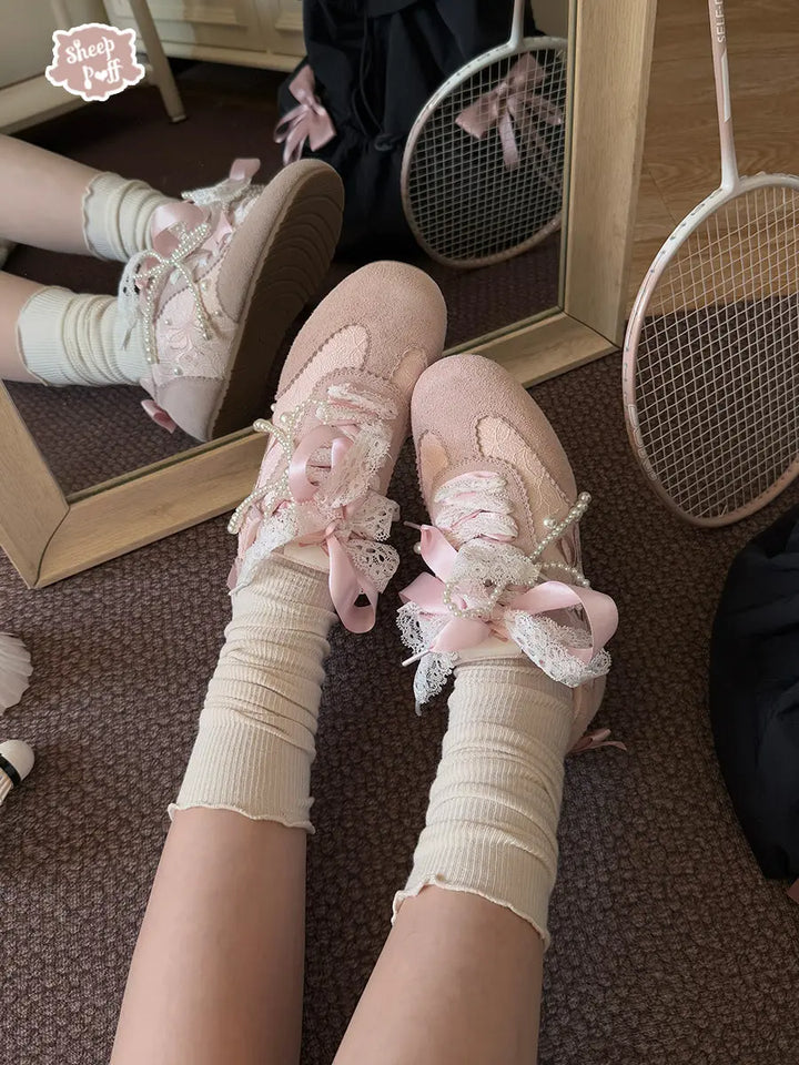 Leather ballet sneakers Soft Jam Studio