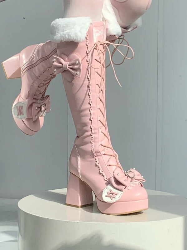 Lolita boots platform