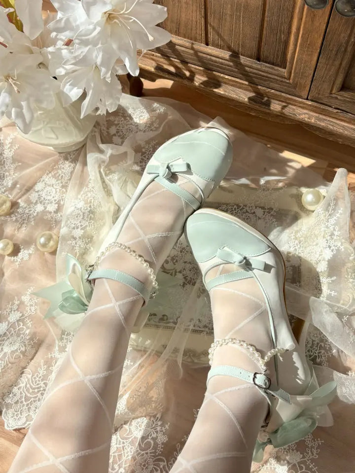 Monet Garden Bride Elegant Shoes Soft Jam Studio
