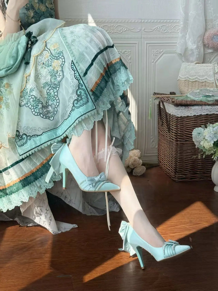 Bow pointed stilettos Soft Jam Studio