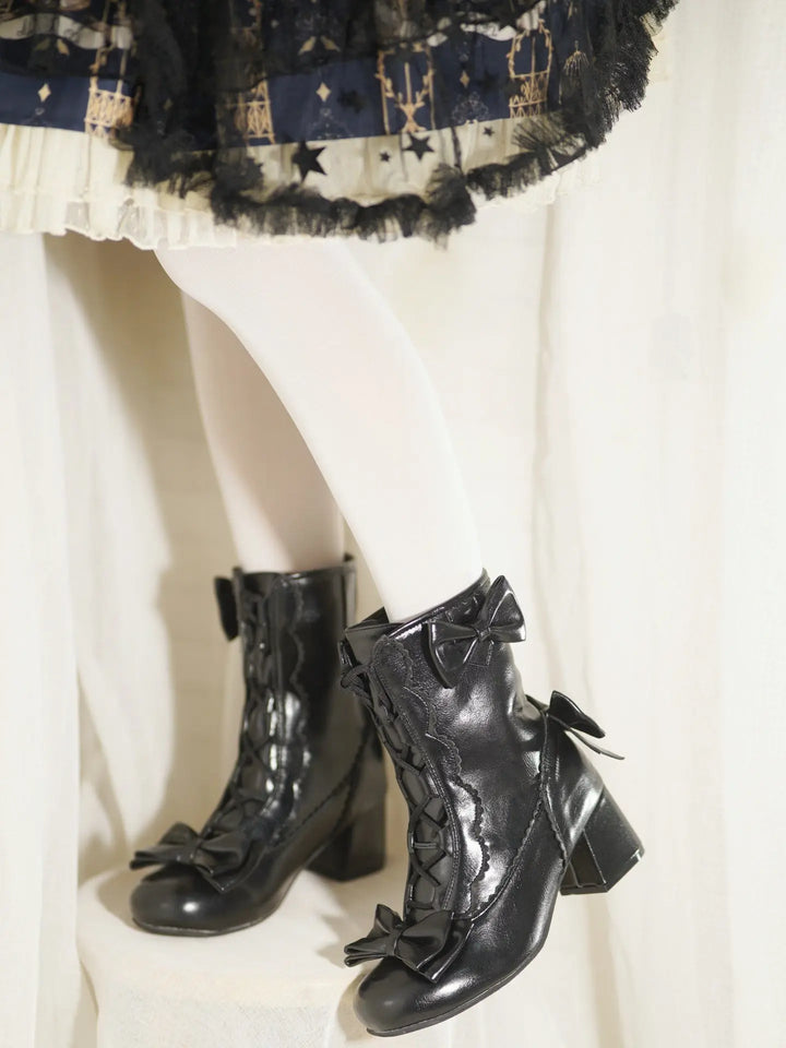 Elegant original Lolita boots for autumn and winter Soft Jam Studio