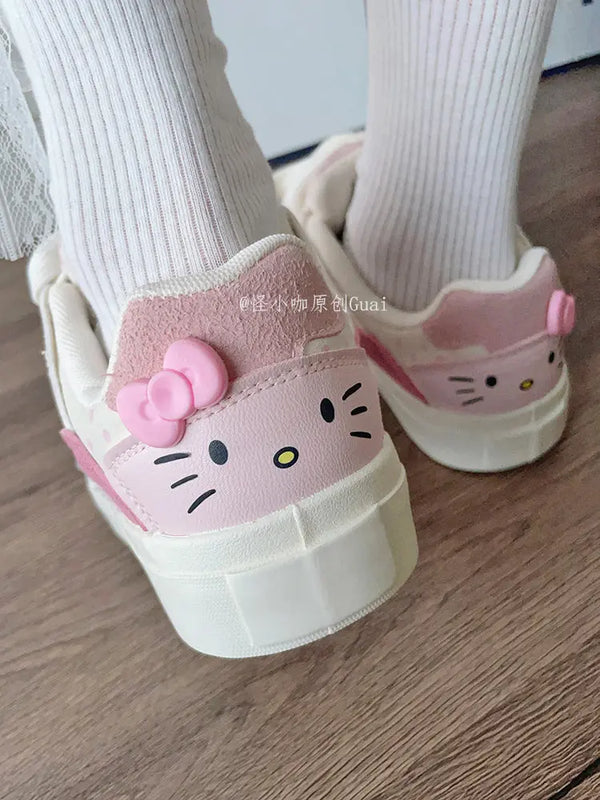 Original kitty girl all-match sneakers Soft Jam Studio