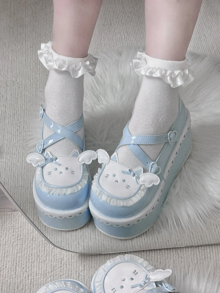 Japanese style thick-soled platform shoes Soft Jam Studio