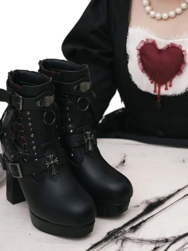 Subculture niche women's boots Soft Jam Studio