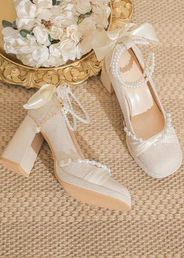 Glittery Mary Jane high heels Soft Jam Studio