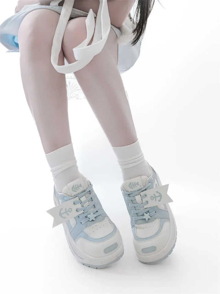Sailor style summer girl shoes Soft Jam Studio