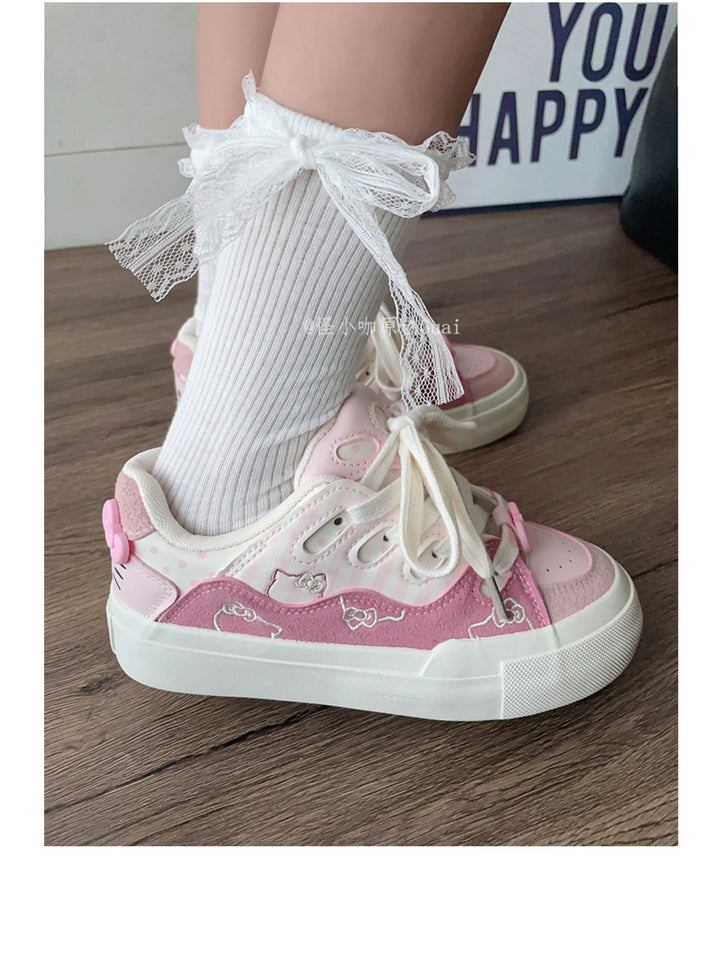 Original kitty girl all-match sneakers Soft Jam Studio