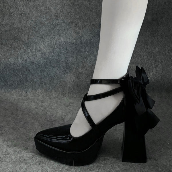 Dark Gothic Mary Janes