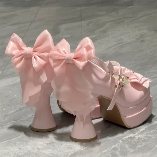 Lolita Bow Sweet Round Head