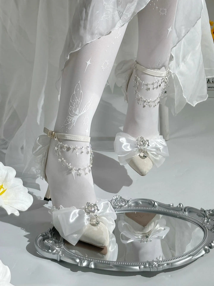 pink princess vintage style high heels Soft Jam Studio