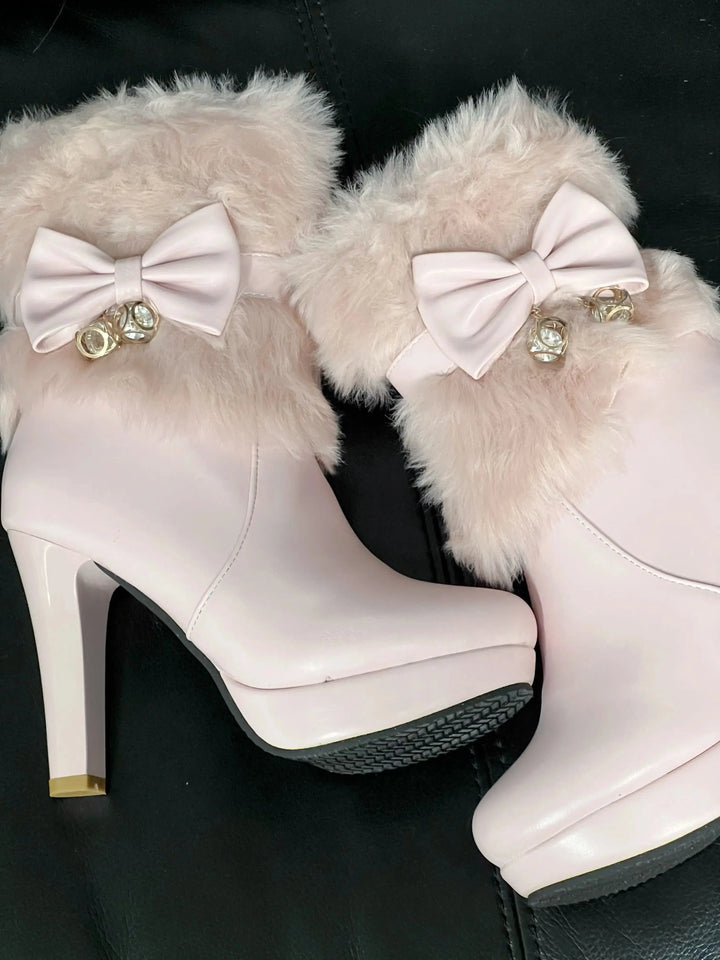 Back in stock: Pink Bow Shoes size: 35 Soft Jam Studio