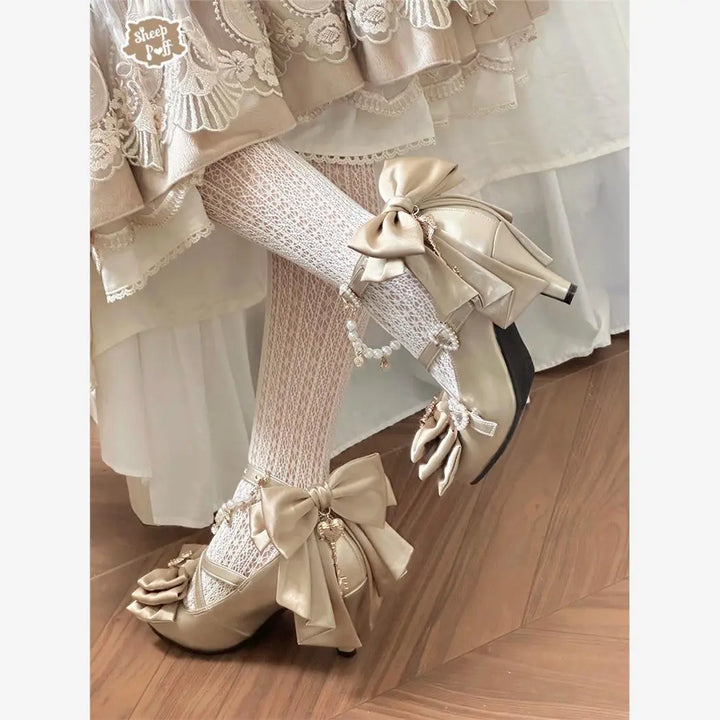 Elegant and cute Lolita shoes Soft Jam Studio