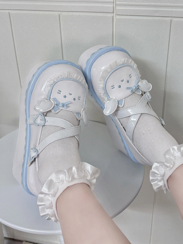 Japanese style thick-soled platform shoes Soft Jam Studio