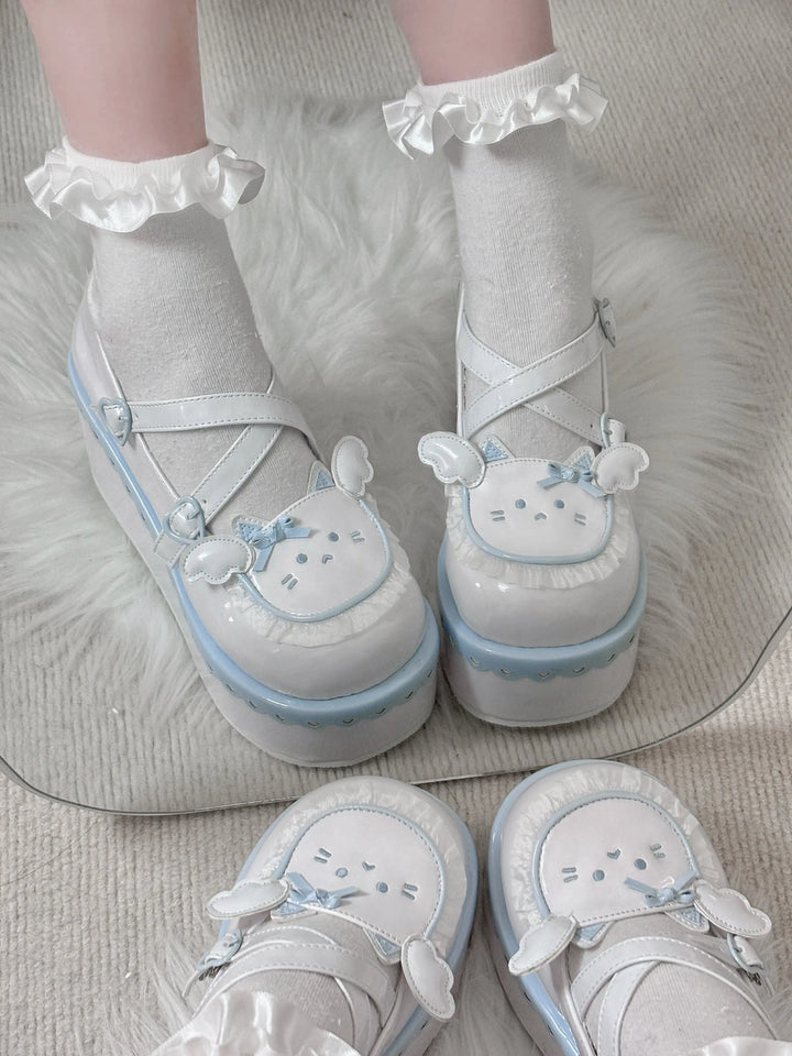 Japanese style thick-soled platform shoes Soft Jam Studio