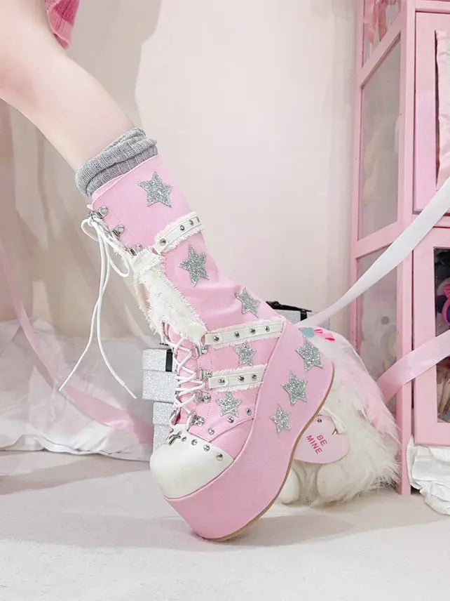 Shibuya Galaxy Women's Boots Soft Jam Studio