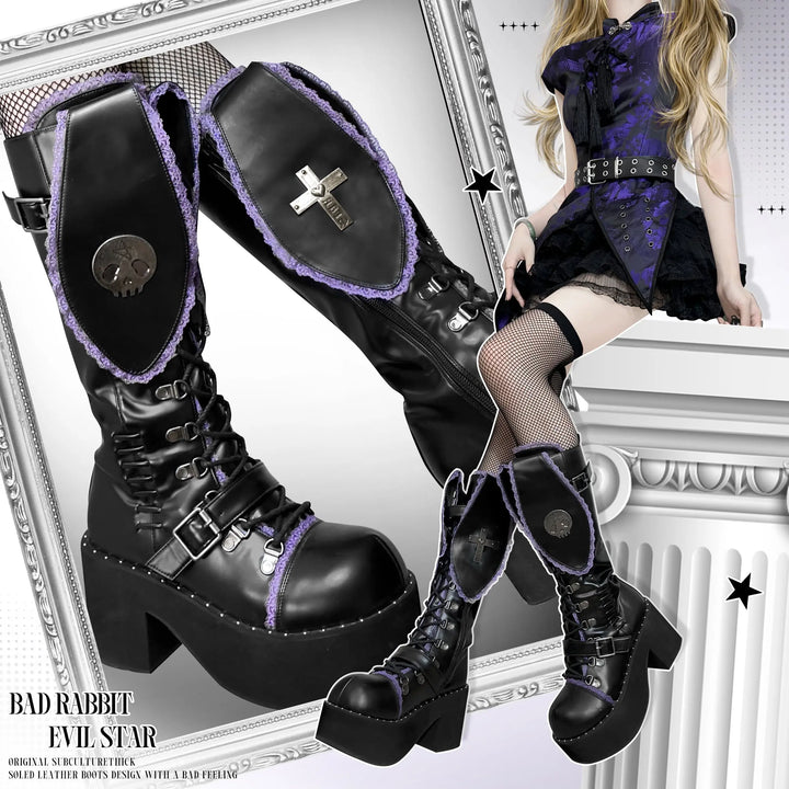 Original Punk Cross Boots Soft Jam Studio