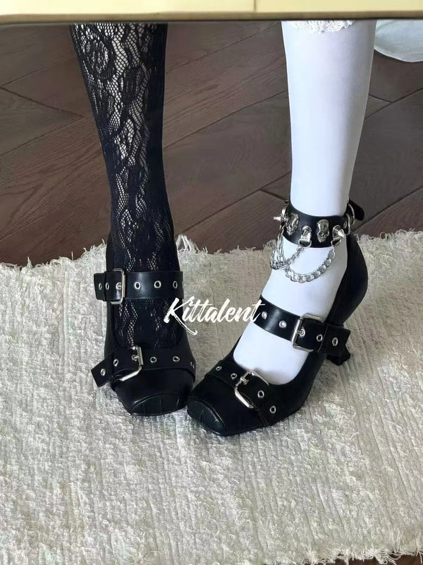 Mary Jane double punk shoes Soft Jam Studio