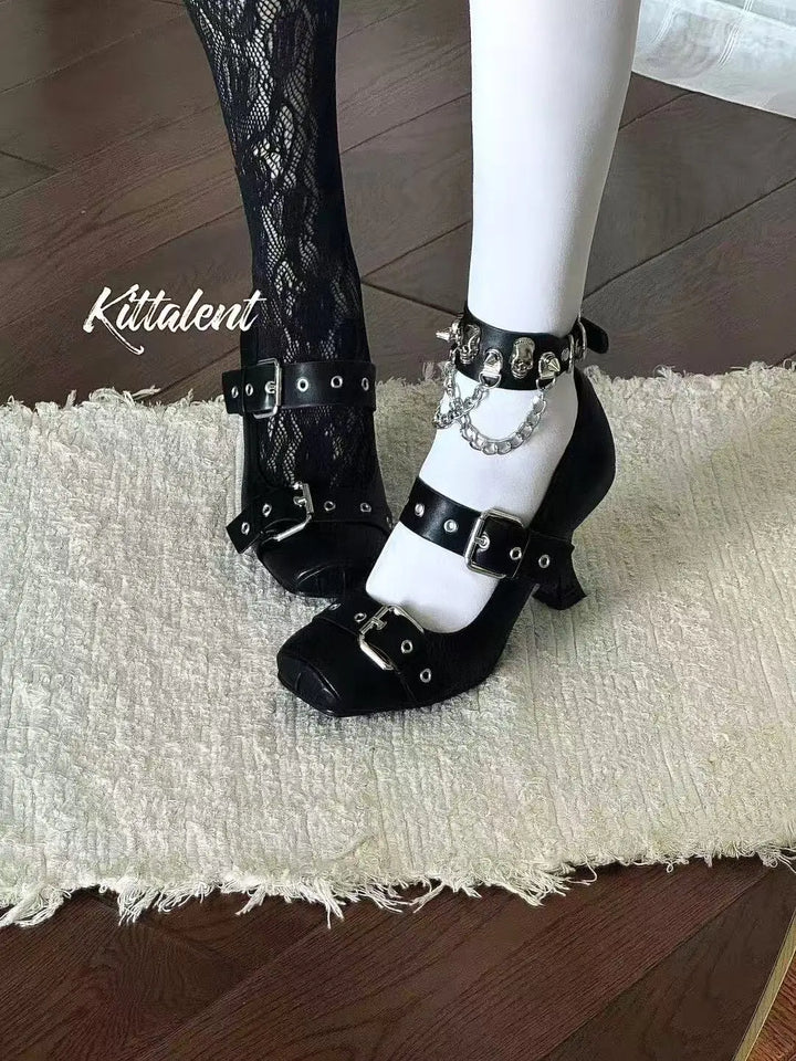 Mary Jane double punk shoes Soft Jam Studio