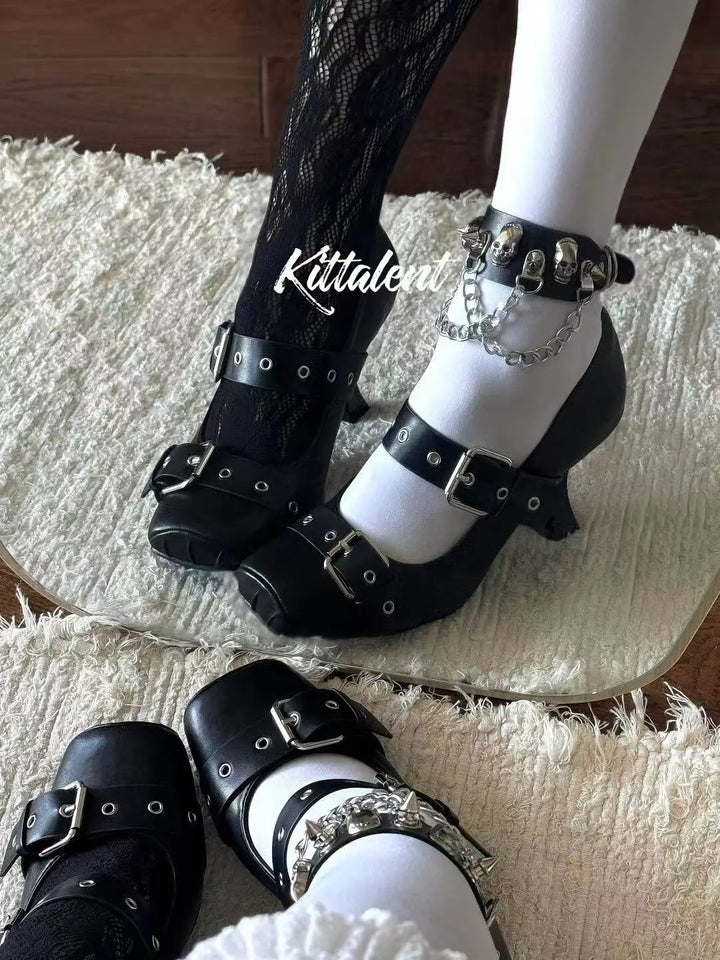 Mary Jane double punk shoes Soft Jam Studio