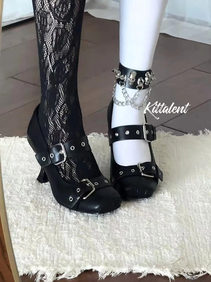 Mary Jane double punk shoes Soft Jam Studio