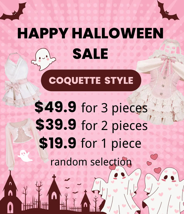 Halloween Clothes Sale (Coquette Style) Soft Jam