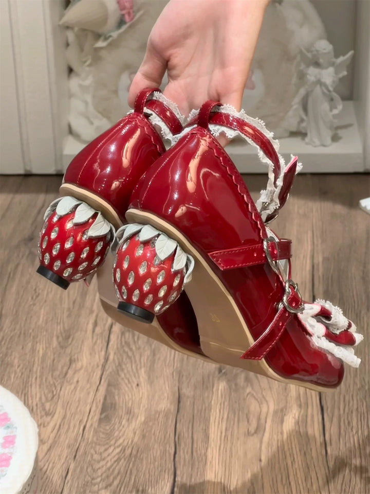 Strawberry Love High Heels