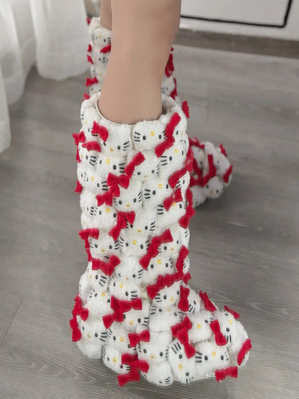 Kitty Heel Lift Snow Boots