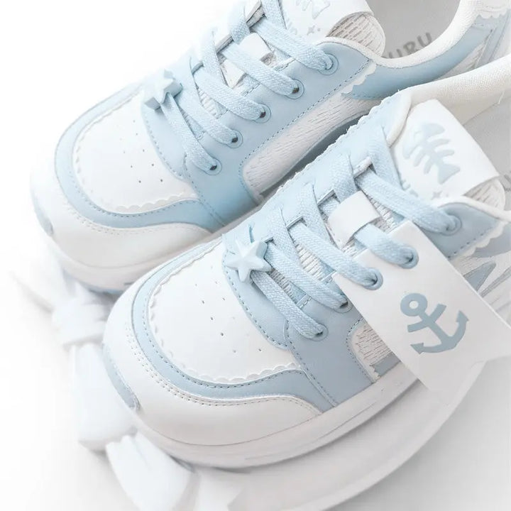 Sailor style summer girl shoes Soft Jam Studio