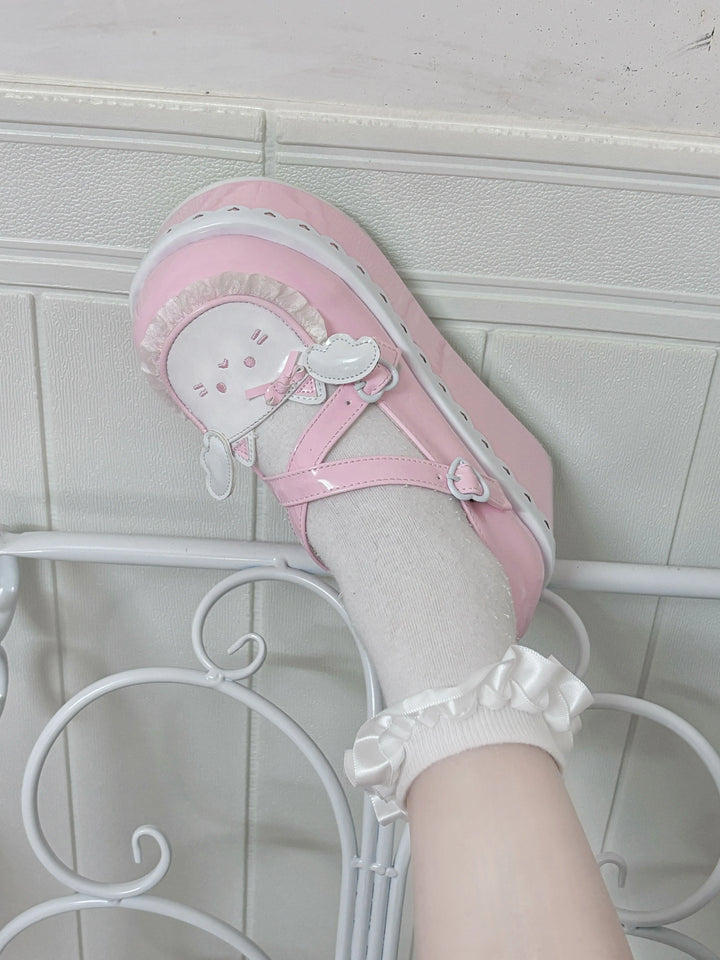 Japanese style thick-soled platform shoes Soft Jam Studio