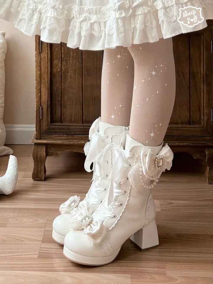 Cute retro autumn and winter boots Soft Jam Studio
