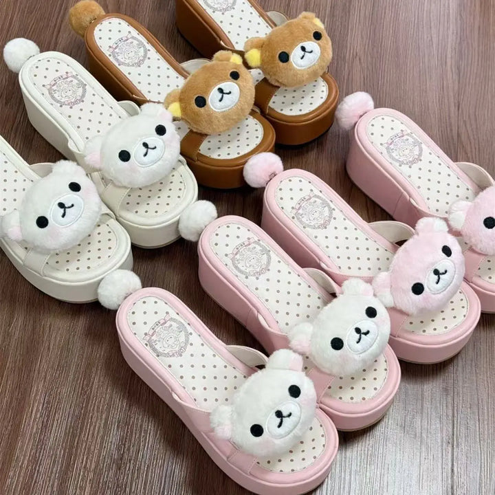 Rilakkuma flip flops Soft Jam Studio
