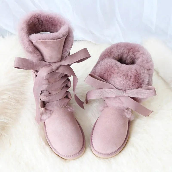 Australian sheepskin snow boots