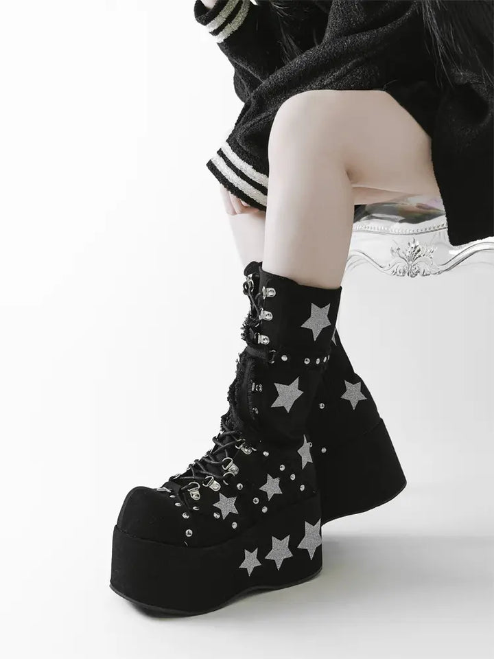 Shibuya Galaxy Women's Boots Soft Jam Studio