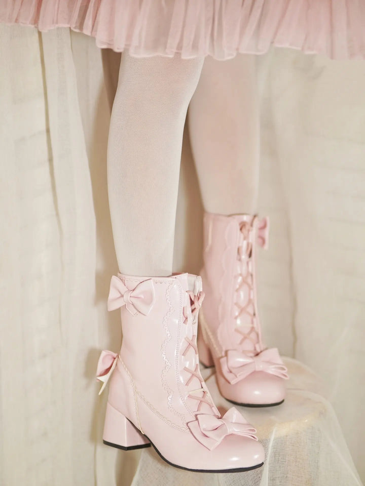Elegant original Lolita boots for autumn and winter Soft Jam Studio