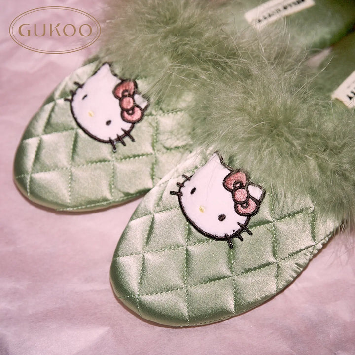Hello Kitty ladies' home cotton slippers Soft Jam Studio