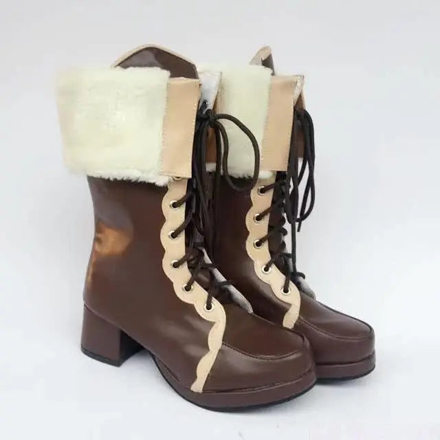 antaina fur boots Soft Jam Studio