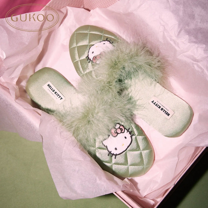 Hello Kitty ladies' home cotton slippers Soft Jam Studio