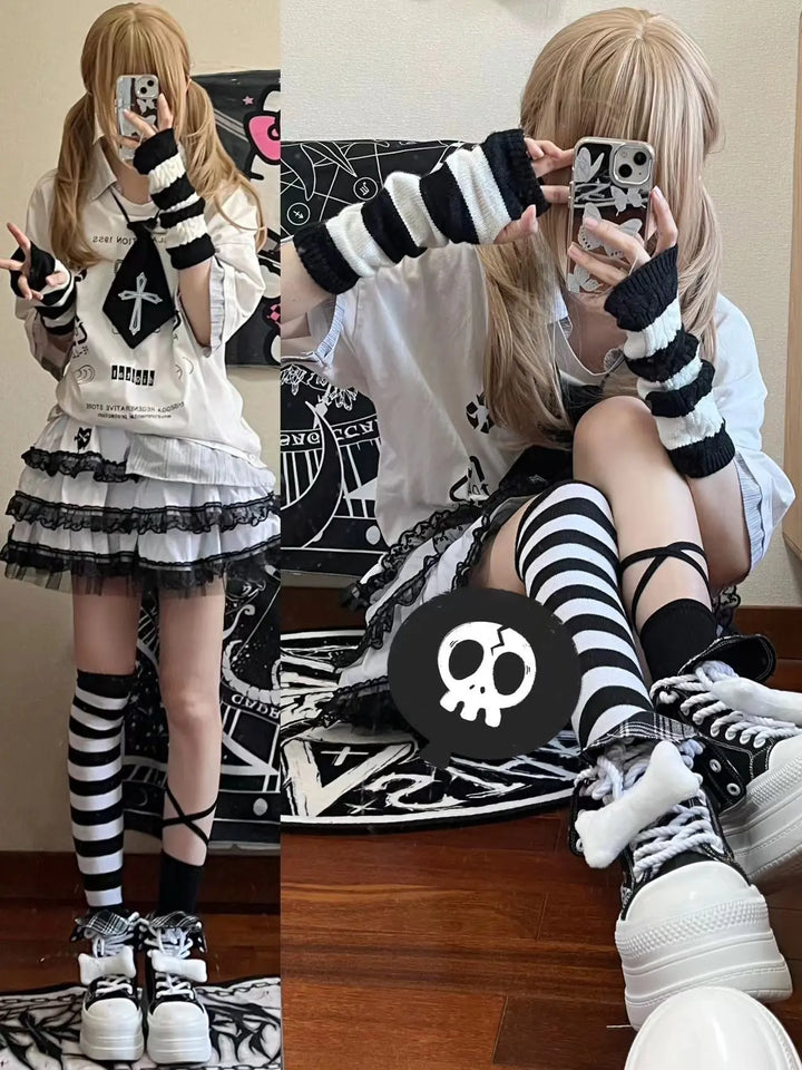 Skull Bones Canvas Shoes Soft Jam Studio