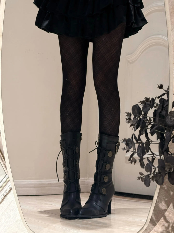 Bow pointed boots Soft Jam Studio