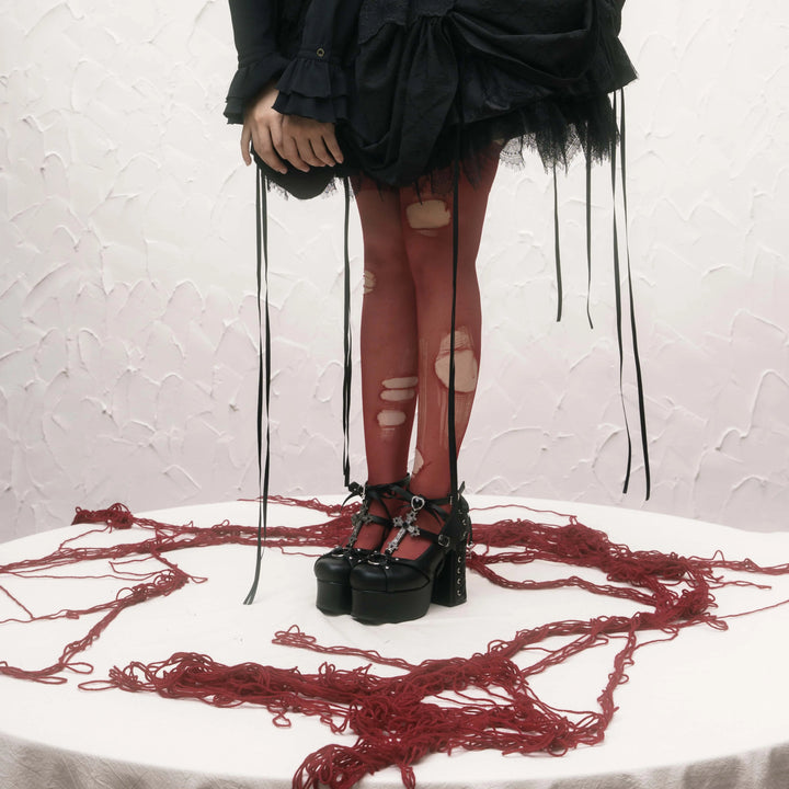 Dark Goth Mary Jane Soft Jam Studio