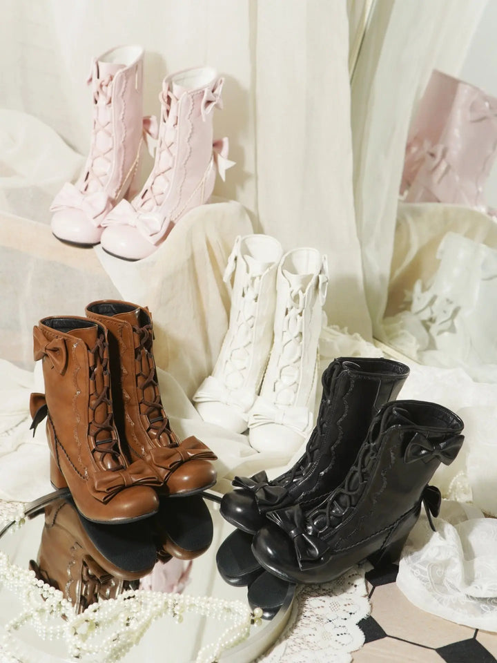 Elegant original Lolita boots for autumn and winter Soft Jam Studio
