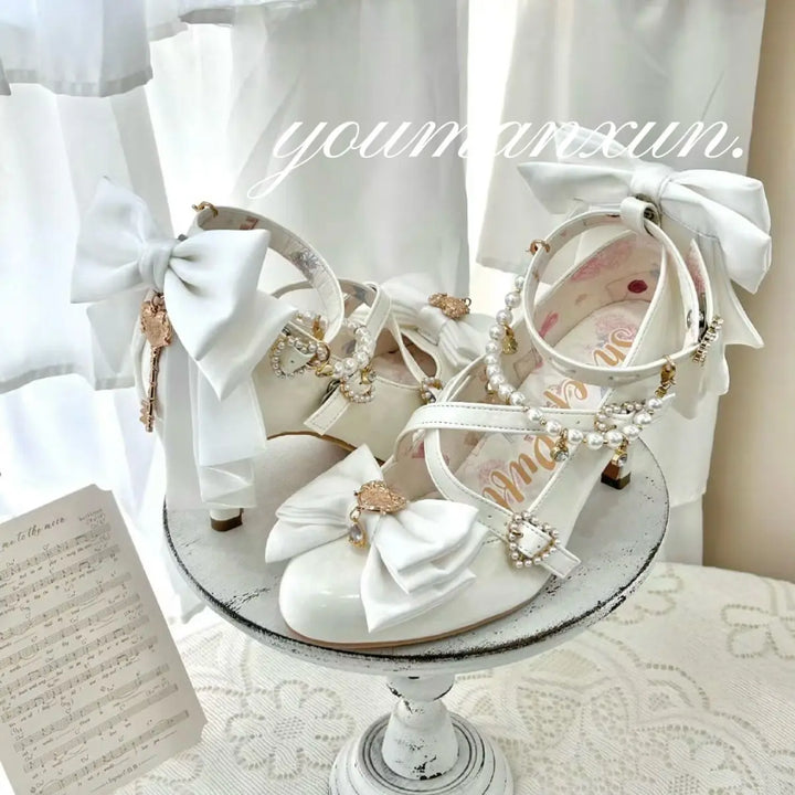 Elegant and cute Lolita shoes Soft Jam Studio
