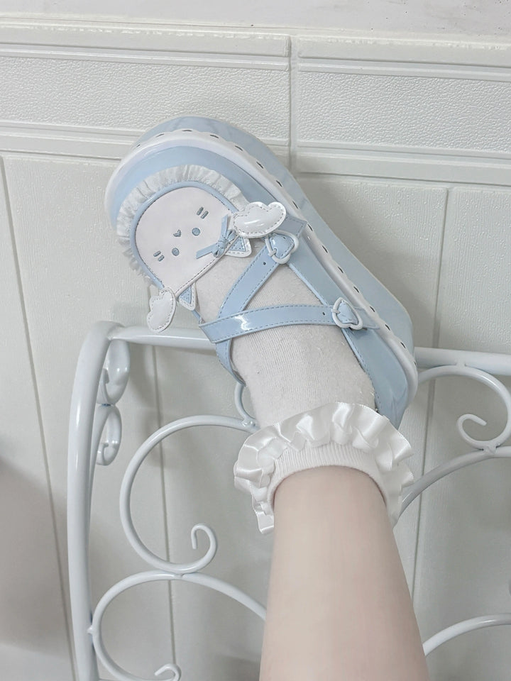 Japanese style thick-soled platform shoes Soft Jam Studio
