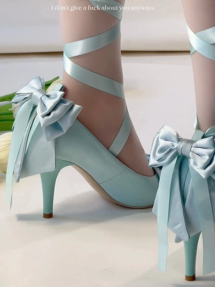 Bow pointed stilettos Soft Jam Studio