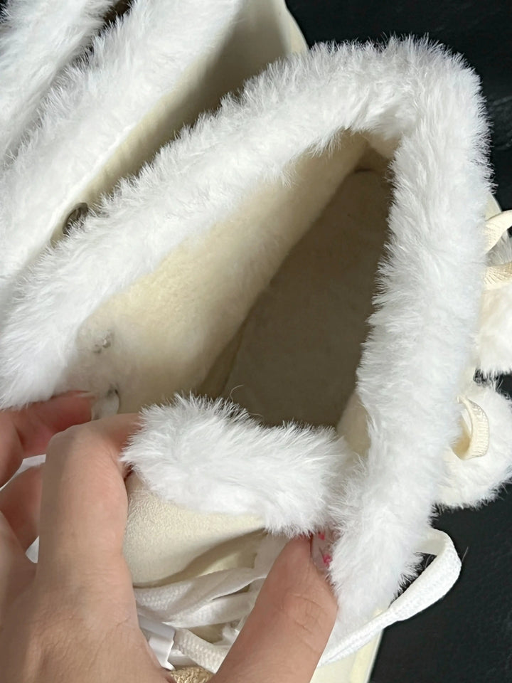 Back in stock: Yellow Kawaii Boots -Size: 40 Soft Jam Studio